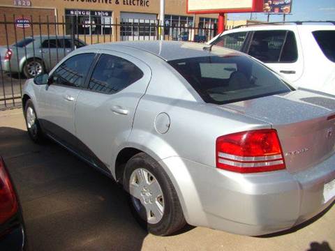 2008 Dodge Avenger for sale at FIRST CHOICE MOTORS in Lubbock TX