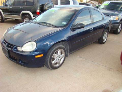 2002 Dodge Neon for sale at FIRST CHOICE MOTORS in Lubbock TX