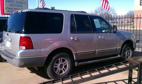 2003 Ford Expedition for sale at FIRST CHOICE MOTORS in Lubbock TX