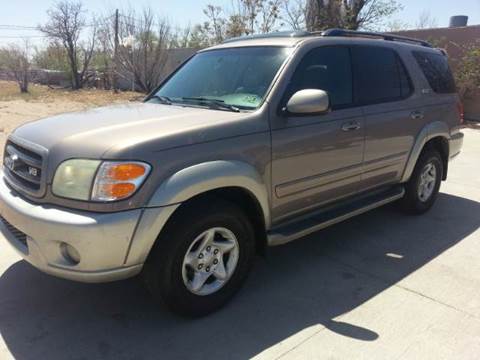 2002 Toyota Sequoia for sale at FIRST CHOICE MOTORS in Lubbock TX