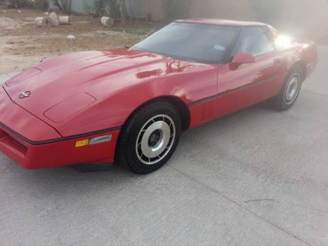 1984 Chevrolet Corvette for sale at FIRST CHOICE MOTORS in Lubbock TX