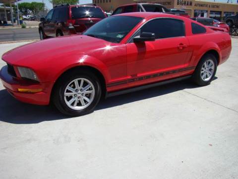 2005 Ford Mustang for sale at FIRST CHOICE MOTORS in Lubbock TX