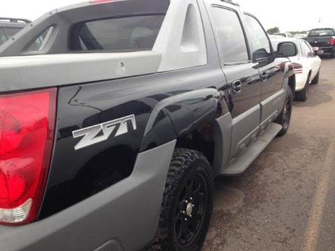 2002 Chevrolet Avalanche for sale at FIRST CHOICE MOTORS in Lubbock TX