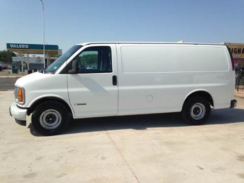 1999 Chevrolet Express Cargo for sale at FIRST CHOICE MOTORS in Lubbock TX
