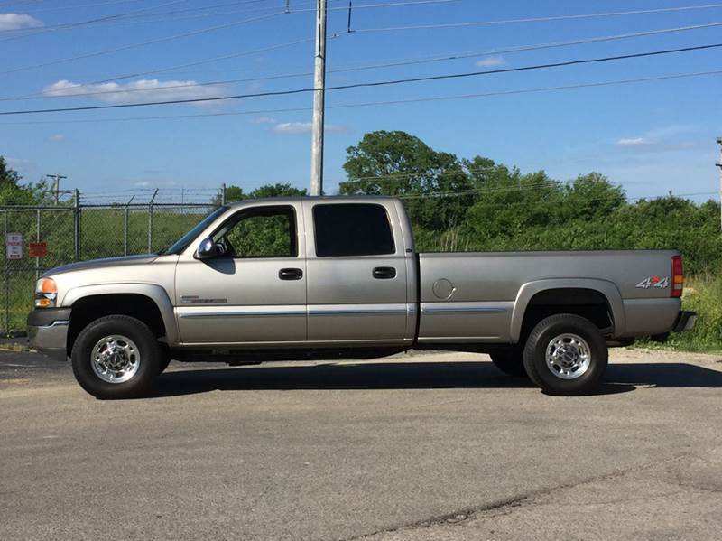 2002 Gmc Sierra 2500Hd 4dr Crew Cab SLT 4WD LB In East Dundee IL All 