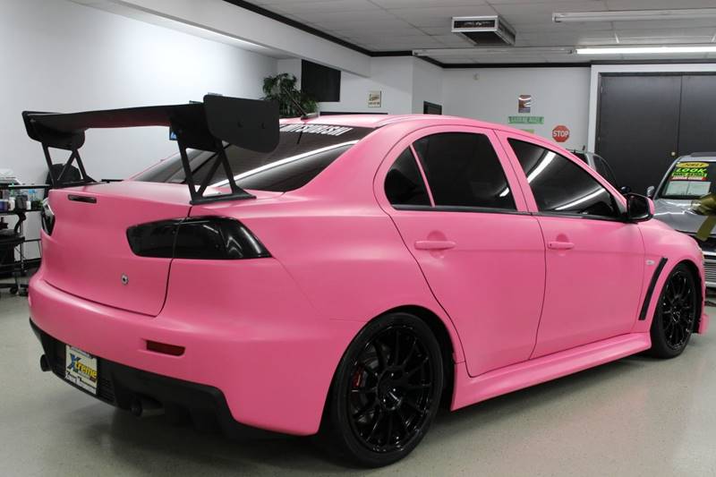 2011 Mitsubishi Lancer Evolution X Gsr Custom Built Pink