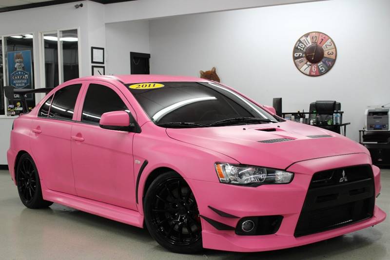 2011 Mitsubishi Lancer Evolution X Gsr Custom Built Pink