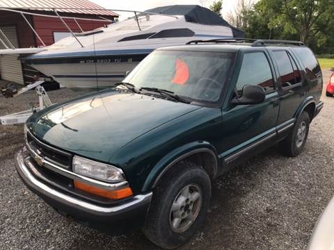 1998 Chevrolet Blazer for sale at Simon Automotive in East Palestine OH