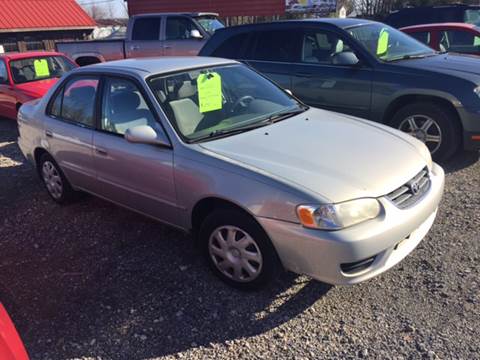 2001 Toyota Corolla for sale at Simon Automotive in East Palestine OH