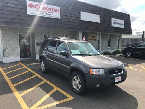 2003 Ford Escape for sale at MAD MOTORS in Madison WI