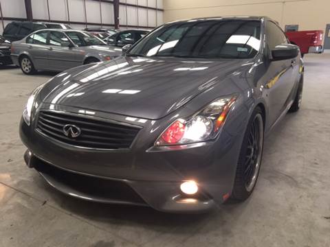 2011 Infiniti G37 Coupe for sale at Auto Selection Inc. in Houston TX