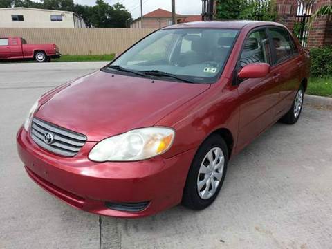 2004 Toyota Corolla for sale at Auto Selection Inc. in Houston TX