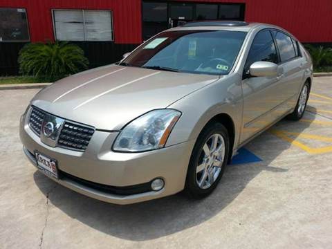 2004 Nissan Maxima for sale at Auto Selection Inc. in Houston TX