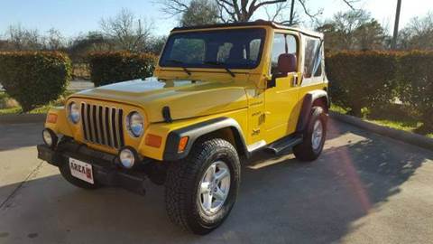 2004 Jeep Wrangler for sale at Auto Selection Inc. in Houston TX
