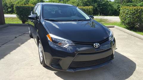 2016 Toyota Corolla for sale at Auto Selection Inc. in Houston TX