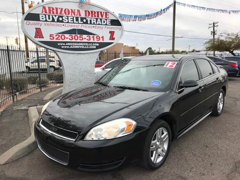 2012 Chevrolet Impala for sale at Arizona Drive LLC in Tucson AZ