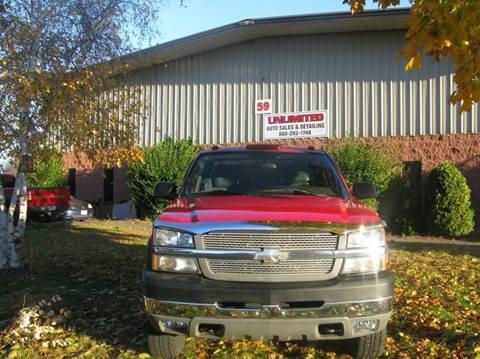 2004 Chevrolet Silverado 2500HD for sale at Unlimited Auto Sales & Detailing, LLC in Windsor Locks CT