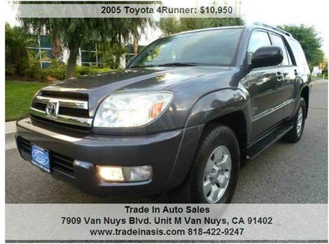 2005 Toyota 4Runner for sale at Trade In Auto Sales in Van Nuys CA