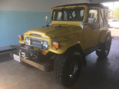 used 1969 toyota land cruiser for sale in los angeles ca carsforsale com cars for sale