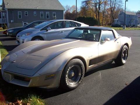 1982 Chevrolet Corvette for sale at Wayside Auto Sales in Seekonk MA