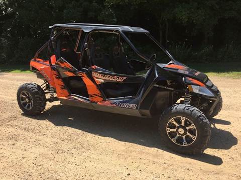 2014 Arctic Cat Wildcat 4 for sale at Car Dude in Madison Lake MN