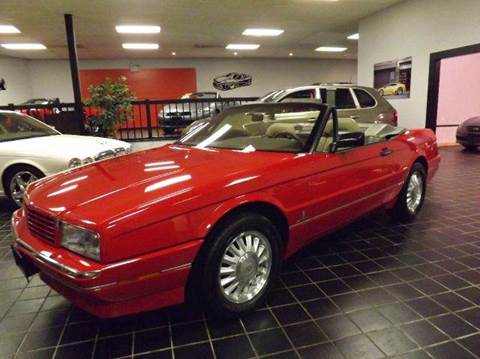 1990 Cadillac Allante for sale at SAINT CHARLES MOTORCARS in Saint Charles IL