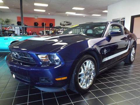 2012 Ford Mustang for sale at SAINT CHARLES MOTORCARS in Saint Charles IL