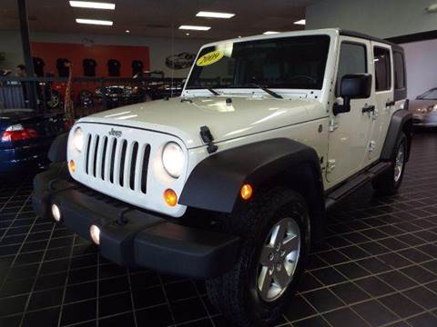 2009 Jeep Wrangler Unlimited for sale at SAINT CHARLES MOTORCARS in Saint Charles IL