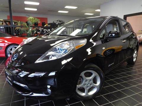 2012 Nissan LEAF for sale at SAINT CHARLES MOTORCARS in Saint Charles IL