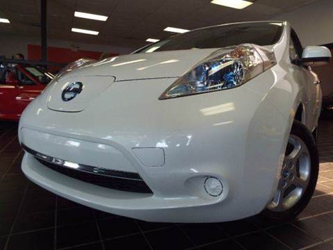 2013 Nissan LEAF for sale at SAINT CHARLES MOTORCARS in Saint Charles IL