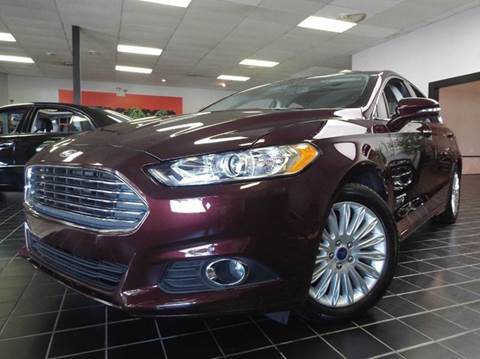 2013 Ford Fusion Energi for sale at SAINT CHARLES MOTORCARS in Saint Charles IL