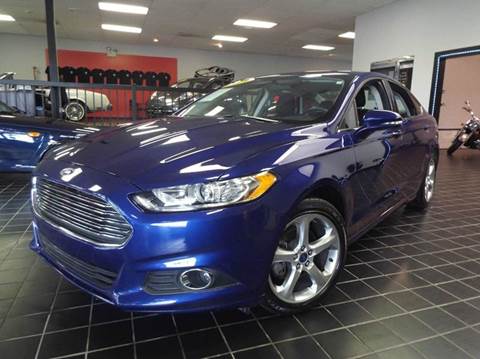 2014 Ford Fusion for sale at SAINT CHARLES MOTORCARS in Saint Charles IL