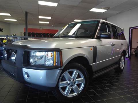2004 Land Rover Range Rover for sale at SAINT CHARLES MOTORCARS in Saint Charles IL