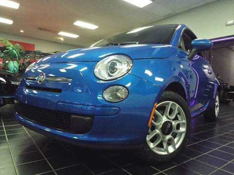 2015 FIAT 500 for sale at SAINT CHARLES MOTORCARS in Saint Charles IL