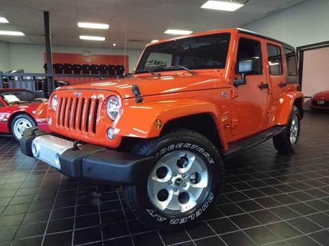 2015 Jeep Wrangler Unlimited for sale at SAINT CHARLES MOTORCARS in Saint Charles IL