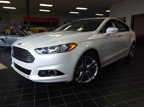 2016 Ford Fusion for sale at SAINT CHARLES MOTORCARS in Saint Charles IL