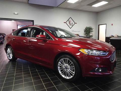 2016 Ford Fusion for sale at SAINT CHARLES MOTORCARS in Saint Charles IL