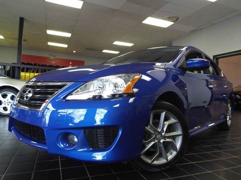 2013 Nissan Sentra for sale at SAINT CHARLES MOTORCARS in Saint Charles IL