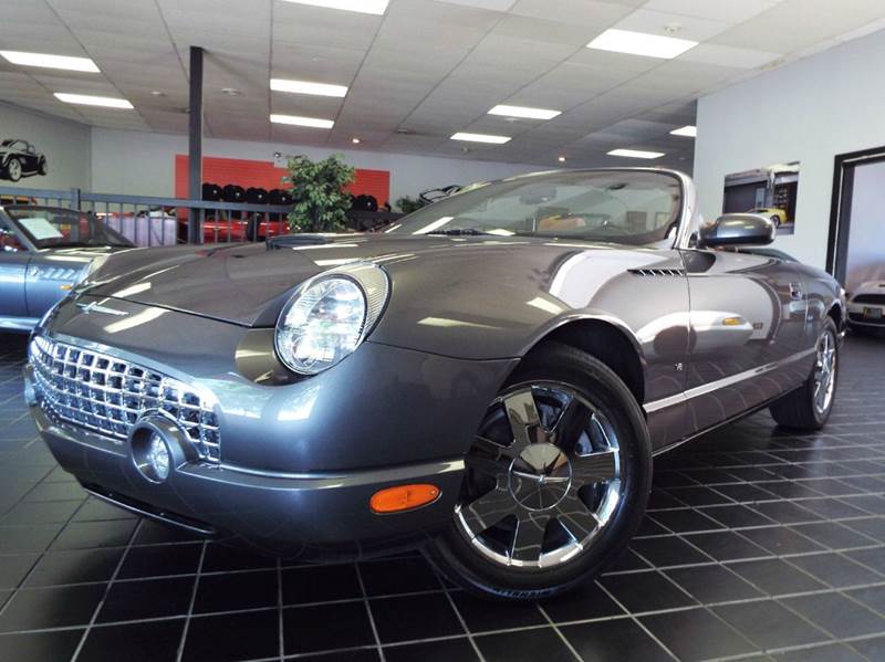 2003 Ford Thunderbird for sale at SAINT CHARLES MOTORCARS in Saint Charles IL
