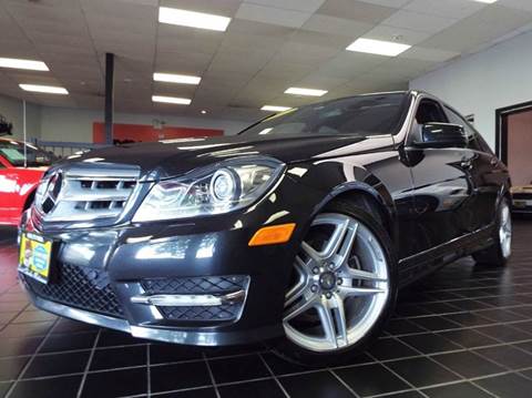 2012 Mercedes-Benz C-Class for sale at SAINT CHARLES MOTORCARS in Saint Charles IL