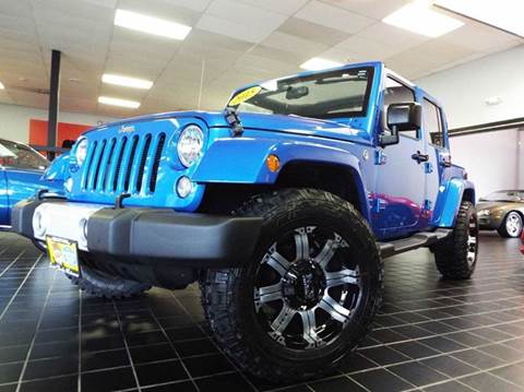 2015 Jeep Wrangler Unlimited for sale at SAINT CHARLES MOTORCARS in Saint Charles IL