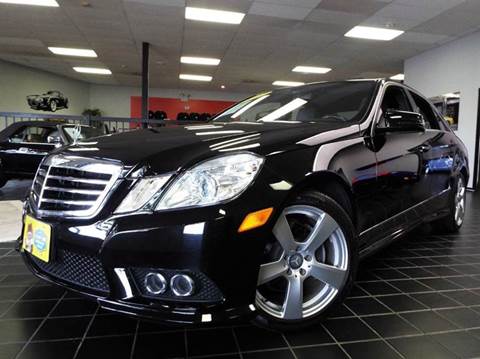 2010 Mercedes-Benz E-Class for sale at SAINT CHARLES MOTORCARS in Saint Charles IL