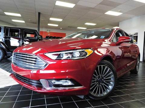 2017 Ford Fusion for sale at SAINT CHARLES MOTORCARS in Saint Charles IL