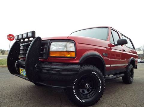 1996 Ford Bronco for sale at SAINT CHARLES MOTORCARS in Saint Charles IL