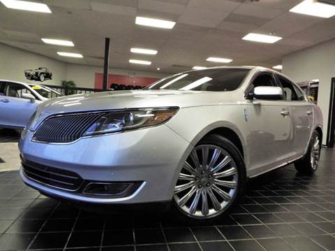 2015 Lincoln MKS for sale at SAINT CHARLES MOTORCARS in Saint Charles IL