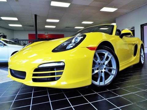 2014 Porsche Boxster for sale at SAINT CHARLES MOTORCARS in Saint Charles IL