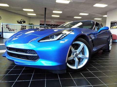2014 Chevrolet Corvette for sale at SAINT CHARLES MOTORCARS in Saint Charles IL