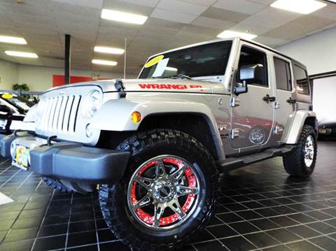 2016 Jeep Wrangler Unlimited for sale at SAINT CHARLES MOTORCARS in Saint Charles IL