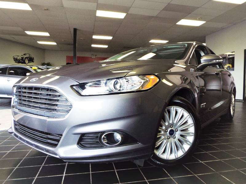 2014 Ford Fusion Energi for sale at SAINT CHARLES MOTORCARS in Saint Charles IL