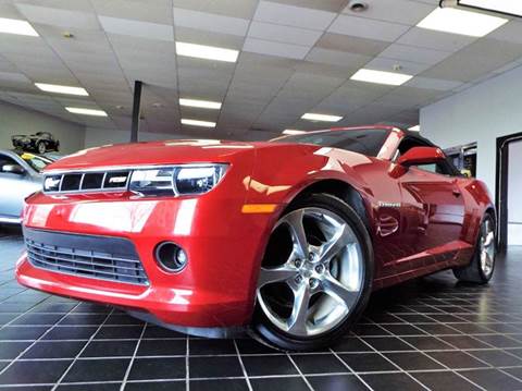 2015 Chevrolet Camaro for sale at SAINT CHARLES MOTORCARS in Saint Charles IL